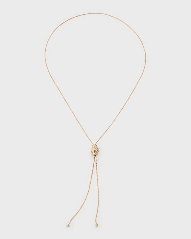 Possession Decor Palace 18K Rose Gold Pendant Necklace with Diamonds